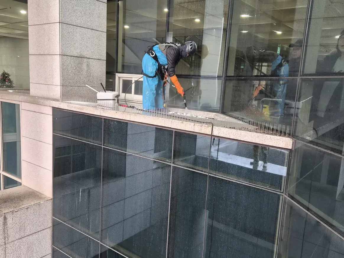 진안군 동향면 건물 복도·대기 동선 야간 위생청소 사례 - 행진크린