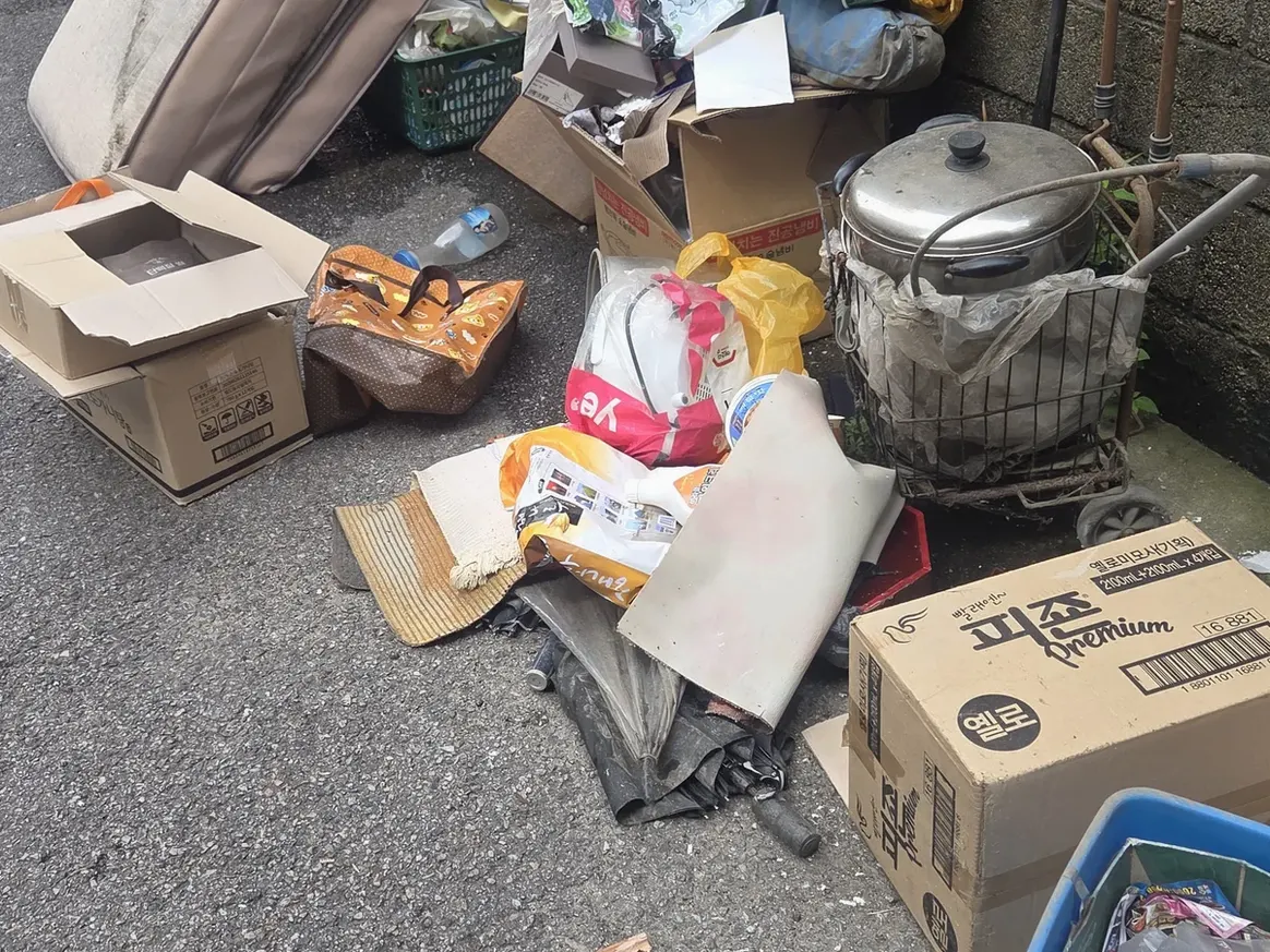 남원시 죽항동 침수 현장 화장실 세면대 살균 위생청소 사례 - 행진크린